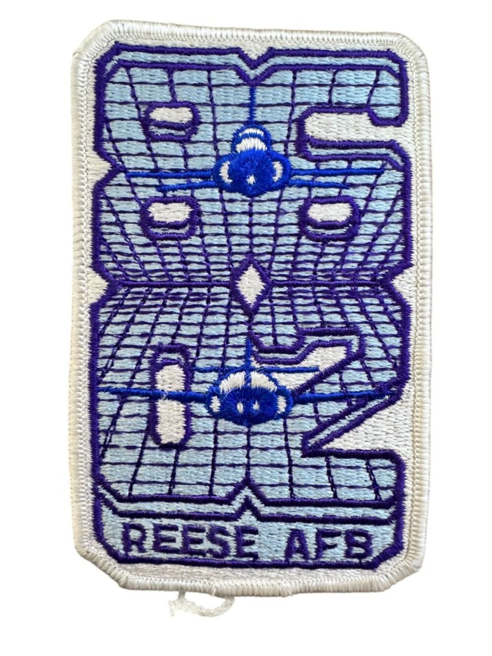 Vintage Reese AFB Patch 85 82 Pilot Training Jet Aircraft Military Embroidered 3